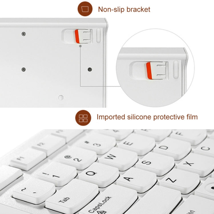 Lenovo K5819 Office Simple Ultra-thin Wired Keyboard (Black) - free shipping - PMC Jewellery - Order now!
