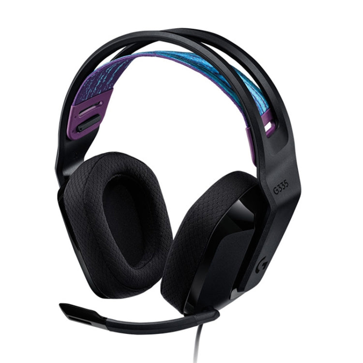 Logitech G335 Foldable Wired Gaming Headset with Microphone (Black) - free shipping - PMC Jewellery - Order now!