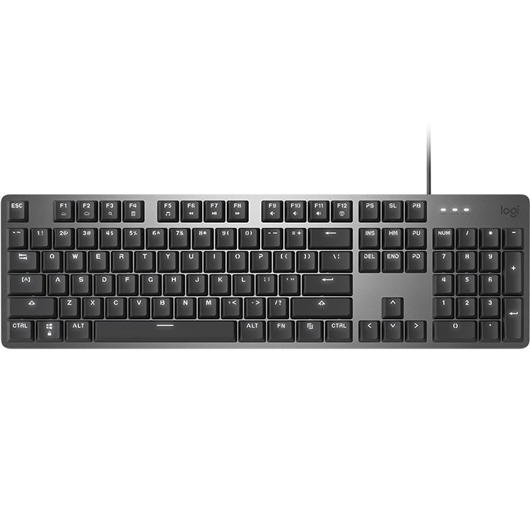 Logitech K845 CHERRY Blue Axis Backlit Mechanical Wired Keyboard, Cable Length: 1.8m - Wired Keyboard by Logitech | Online Shopping South Africa | PMC Jewellery | Buy Now Pay Later Mobicred