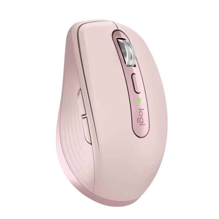 Logitech MX Anywhere 3S 4 Keys Wireless Bluetooth Dual Mode Mute Mouse (Pink) - Wireless Mice by Logitech | Online Shopping South Africa | PMC Jewellery | Buy Now Pay Later Mobicred