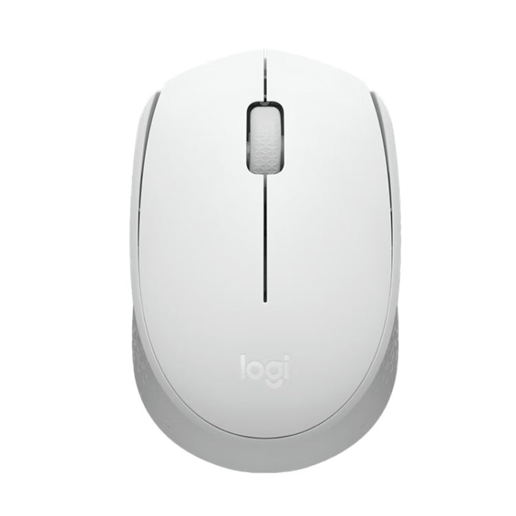 Logitech M172 1000DPI 2.4GHz Wireless Mouse (White) - Wireless Mice by Logitech | Online Shopping South Africa | PMC Jewellery | Buy Now Pay Later Mobicred