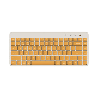 Original Xiaomi XMBXJP01YM 85 Keys Portable Dual-mode Keyboard (Beige White) - Wireless Keyboard by Xiaomi | Online Shopping South Africa | PMC Jewellery | Buy Now Pay Later Mobicred