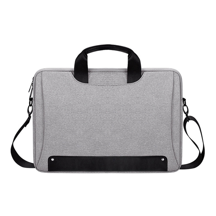 DJ08 Oxford Cloth Waterproof Wear-resistant Laptop Bag for 15.6 inch Laptops, with Concealed Handle & Luggage Tie Rod & Adjustable Shoulder Strap (Grey) - 15 inch by PMC Jewellery | Online Shopping South Africa | PMC Jewellery | Buy Now Pay Later Mobicred