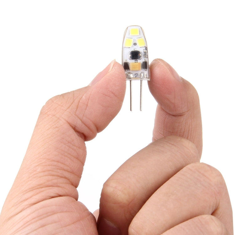 G4 2W 120LM 6 LED SMD 2835 Silicone Corn Light Bulb, DC 12V(White Light) - LED Blubs & Tubes by PMc TechLife | Online Shopping South Africa | PMc TechLife | Buy Now Pay Later Mobicred