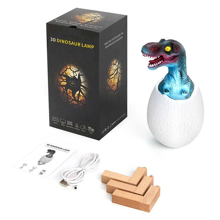 Tyrannosaurus Shape Creative Touch 3D Decorative Night Light, 3-color Patting Version - Night Lights by PMc TechLife | Online Shopping South Africa | PMc TechLife | Buy Now Pay Later Mobicred