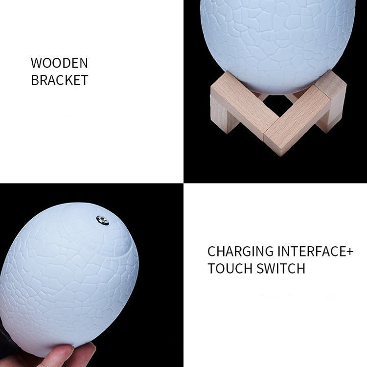 Tyrannosaurus Shape Creative Touch 3D Decorative Night Light, 3-color Patting Version - Night Lights by PMc TechLife | Online Shopping South Africa | PMc TechLife | Buy Now Pay Later Mobicred