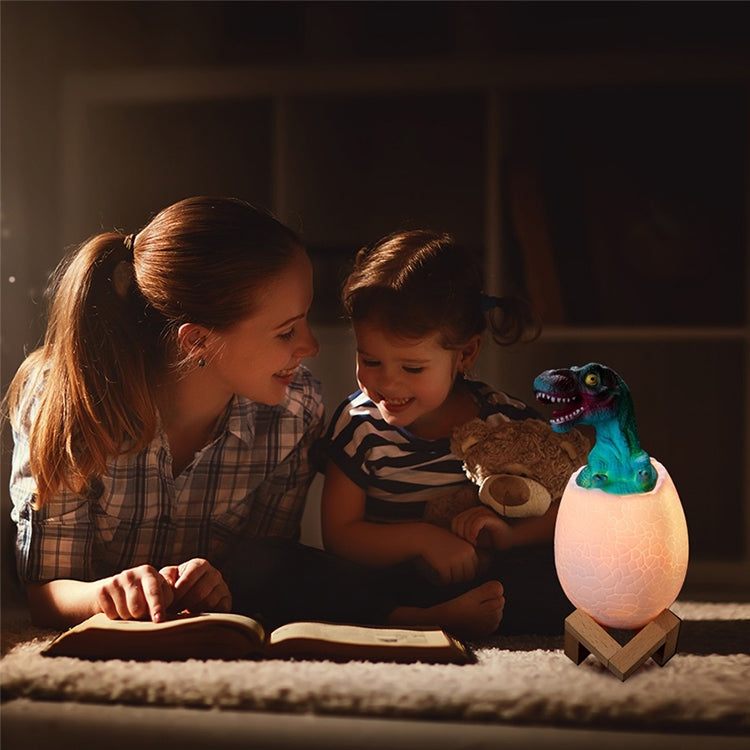 Tyrannosaurus Shape Creative Touch 3D Decorative Night Light, 3-color Patting Version - Night Lights by PMc TechLife | Online Shopping South Africa | PMc TechLife | Buy Now Pay Later Mobicred