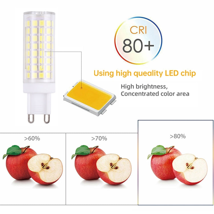 G9 102 LEDs SMD 2835 6000-6500K LED Corn Light, AC 110V (White Light) - LED Blubs & Tubes by PMc TechLife | Online Shopping South Africa | PMc TechLife | Buy Now Pay Later Mobicred