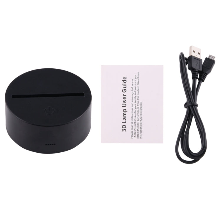 Cobweb Style 3D Touch Switch Control LED Light , 7 Colour Discoloration Creative Visual Stereo Lamp Desk Lamp Night Light - Novelty Lighting by PMC TechLife | Online Shopping South Africa | PMC TechLife | Buy Now Pay Later Mobicred