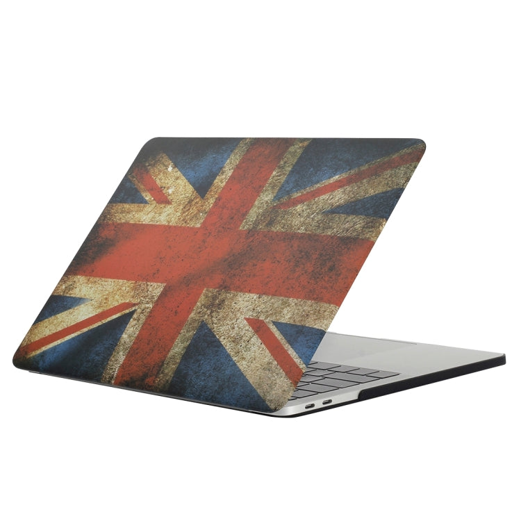 For 2016 New Macbook Pro 13.3 inch A1706 & A1708 Retro UK Flag Pattern Laptop Water Decals PC Protective Case - MacBook Pro Cases by PMC Jewellery | Online Shopping South Africa | PMC Jewellery | Buy Now Pay Later Mobicred