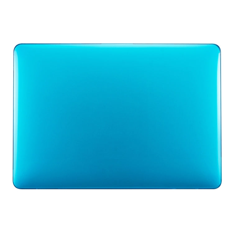 For MacBook Air 13.3 inch A1932 2018 & A2179 2020 & A2337 Laptop Crystal Style Protective Case(Lake Blue) - MacBook Air Cases by PMC Jewellery | Online Shopping South Africa | PMC Jewellery | Buy Now Pay Later Mobicred