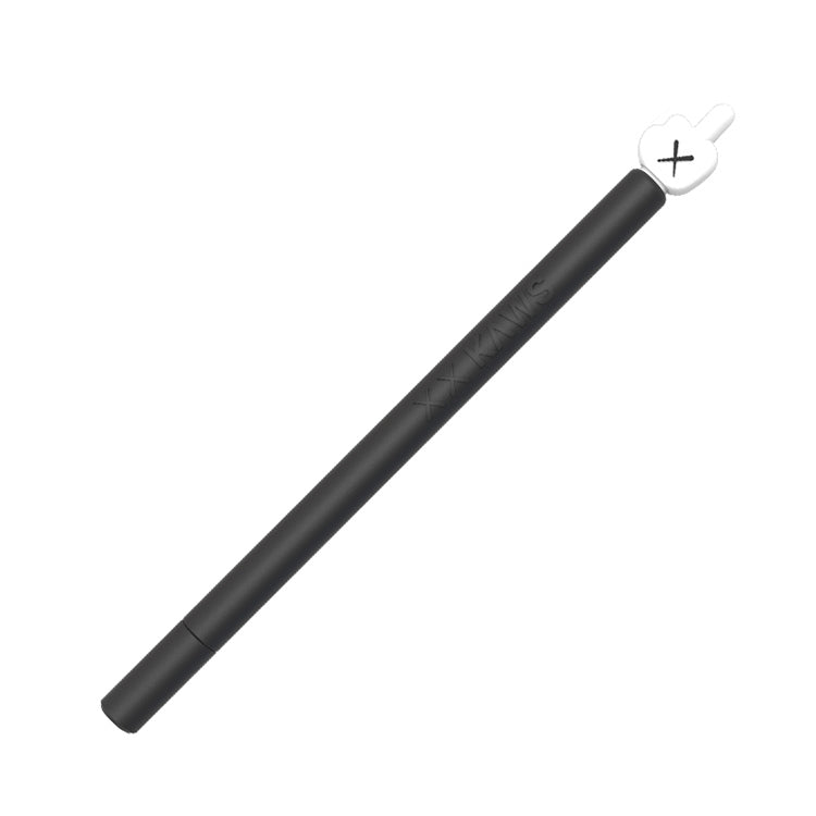 LOVE MEI For Apple Pencil 2 Middle Finger Shape Stylus Pen Silicone Protective Case Cover (Black) - free shipping - PMC TechLife - Order now!