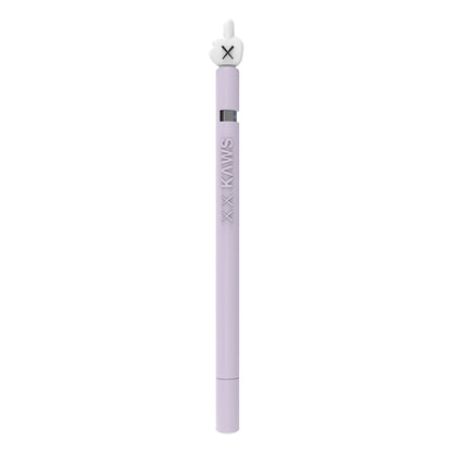 LOVE MEI For Apple Pencil 1 Middle Finger Shape Stylus Pen Silicone Protective Case Cover (Purple) - Pencil Accessories by LOVE MEI | Online Shopping South Africa | PMC Jewellery | Buy Now Pay Later Mobicred