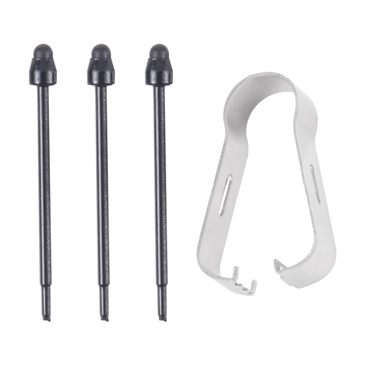 For Samsung Galaxy Z Fold5 / Fold4 / Fold3 4 in 1 Stylus Pen Replacement Pencil Tips (Black) - Pencil Accessories by PMc TechLife | Online Shopping South Africa | PMc TechLife | Buy Now Pay Later Mobicred