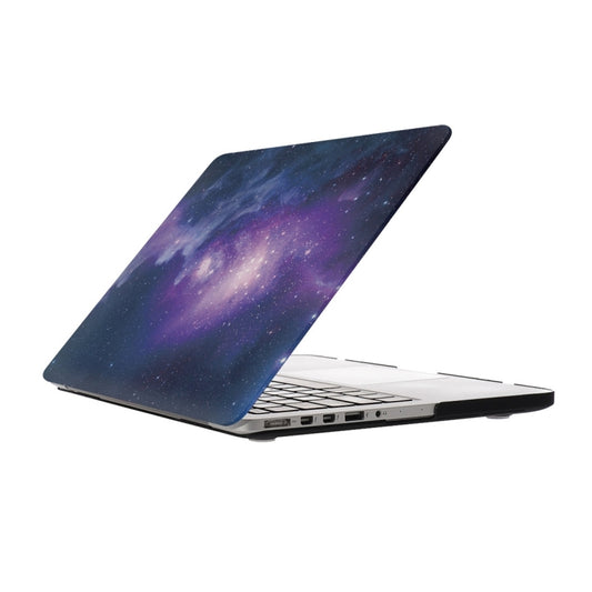 For Macbook Pro Retina 13.3 inch Starry Sky Patterns Apple Laptop Water Decals PC Protective Case(Blue) - MacBook Pro Cases by PMC Jewellery | Online Shopping South Africa | PMC Jewellery | Buy Now Pay Later Mobicred