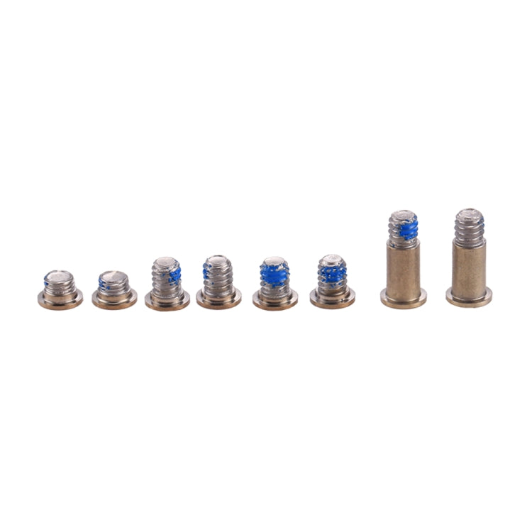 8 in 1 for Macbook 12 inch A1534 Computer Case Bottom Cover Screws (2 Long + 6 Short)(Gold) - free shipping - PMC TechLife - Order now!
