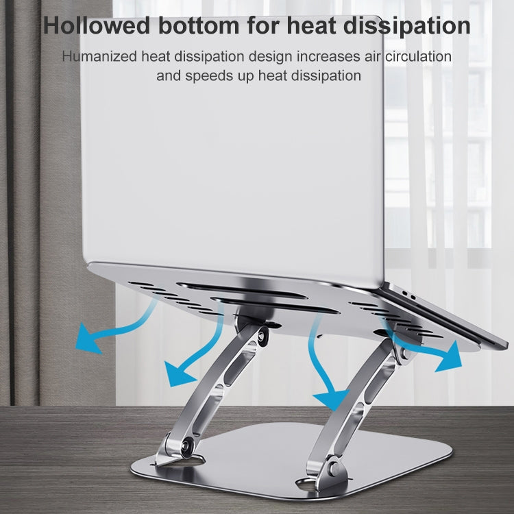 R-JUST HZ08 Two Holes Lifting Adjustable Laptop Holder - MacBook Holder by R-JUST | Online Shopping South Africa | PMC TechLife | Buy Now Pay Later Mobicred