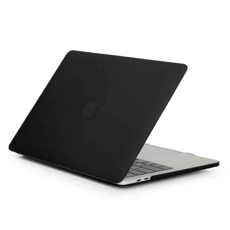 ENKAY Hat-Prince 2 in 1 Frosted Hard Shell Plastic Protective Case + Europe Version Ultra-thin TPU Keyboard Protector Cover for 2016 MacBook Pro 13.3 Inch without Touch Bar (A1708) (Black) - MacBook Pro Cases by ENKAY | Online Shopping South Africa | PMC Jewellery | Buy Now Pay Later Mobicred