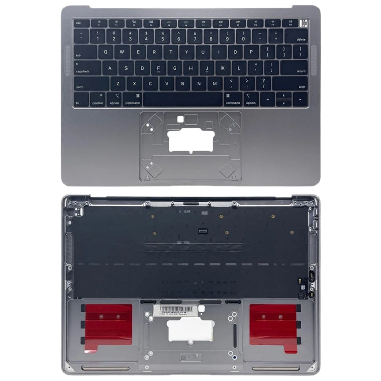 For Macbook Air 13 2020 M1 A2337 EMC3598 C-side Cover + US Edition Key Board (Grey) - Bottom Cover by PMC TechLife | Online Shopping South Africa | PMC TechLife