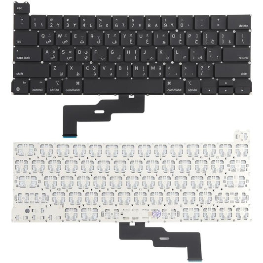 For MacBook Pro Retina 13 inch M1 A2338 Small Carriage Return Arabic Version Keyboard - Replacement Keyboards by PMC Jewellery | Online Shopping South Africa | PMC Jewellery | Buy Now Pay Later Mobicred