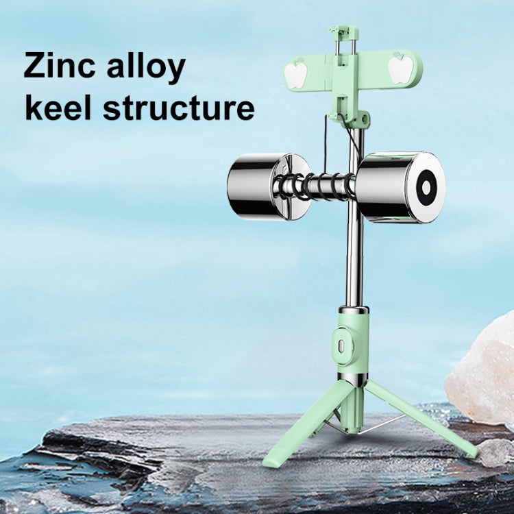 Bluetooth Remote Control Tripod Selfie Stick (Yellow) - Selfie Light by PMC TechLife | Online Shopping South Africa | PMC TechLife | Buy Now Pay Later Mobicred