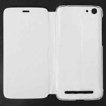 Horizontal Flip Leather Case with Holder for DOOGEE Y200(White) - More Brand by PMC Jewellery | Online Shopping South Africa | PMC Jewellery | Buy Now Pay Later Mobicred