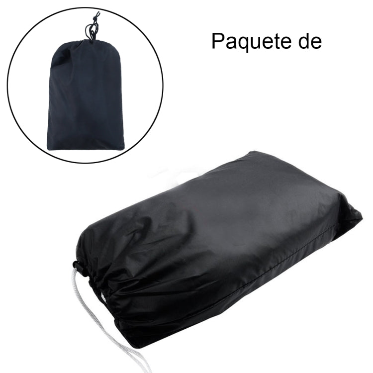 210D Oxford Cloth Motorcycle Electric Car Rainproof Dust-proof Cover, Size: XXL (Black) - Raincoat by PMC Jewellery | Online Shopping South Africa | PMC Jewellery | Buy Now Pay Later Mobicred