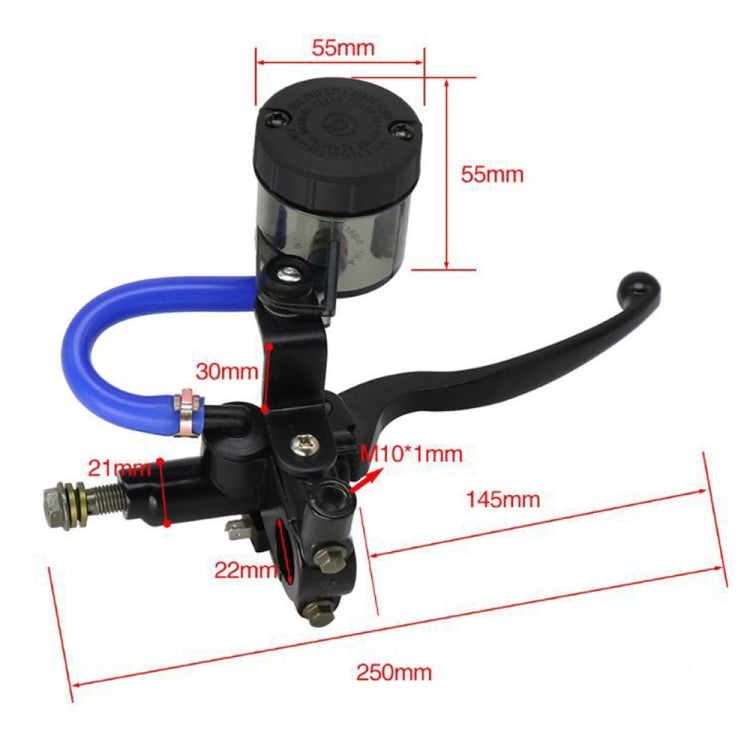 Motorcycle Parts Modified Brake Pump Left Hydraulic Disc Brake Pump for Yamaha - Replacement Parts by PMC Jewellery | Online Shopping South Africa | PMC Jewellery | Buy Now Pay Later Mobicred