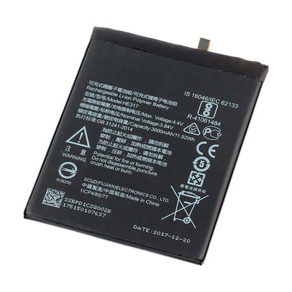 HE317 Li-ion Polymer Battery for Nokia 6 TA-1000 TA-1003 TA-1021 TA-1025 TA-1033 TA-1039 - For Nokia by PMC Jewellery | Online Shopping South Africa | PMC Jewellery | Buy Now Pay Later Mobicred