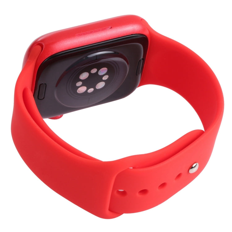 For Apple Watch Series 7 41mm Black Screen Non-Working Fake Dummy Display Model (Red) - free shipping - PMC Jewellery - Order now!