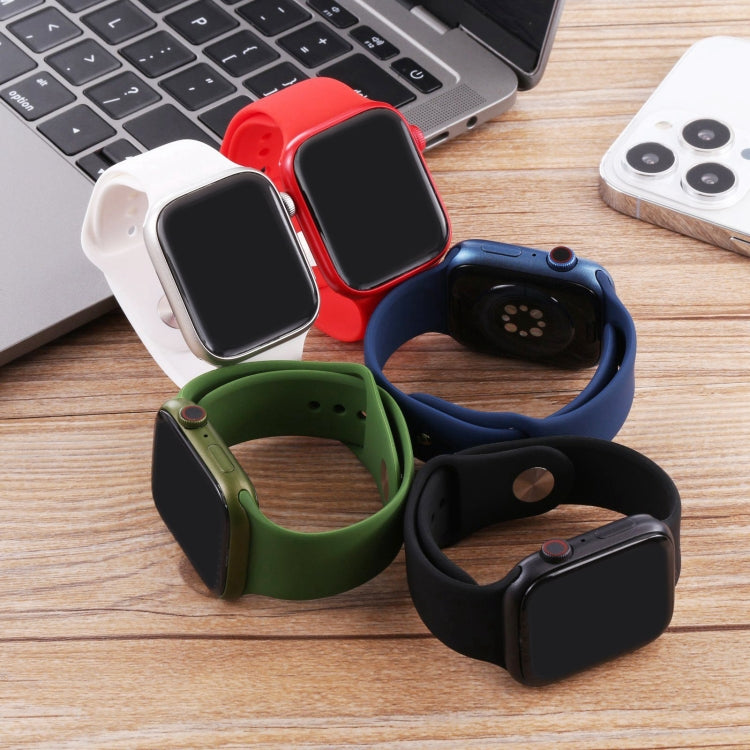 For Apple Watch Series 7 41mm Black Screen Non-Working Fake Dummy Display Model (Red) - free shipping - PMC Jewellery - Order now!