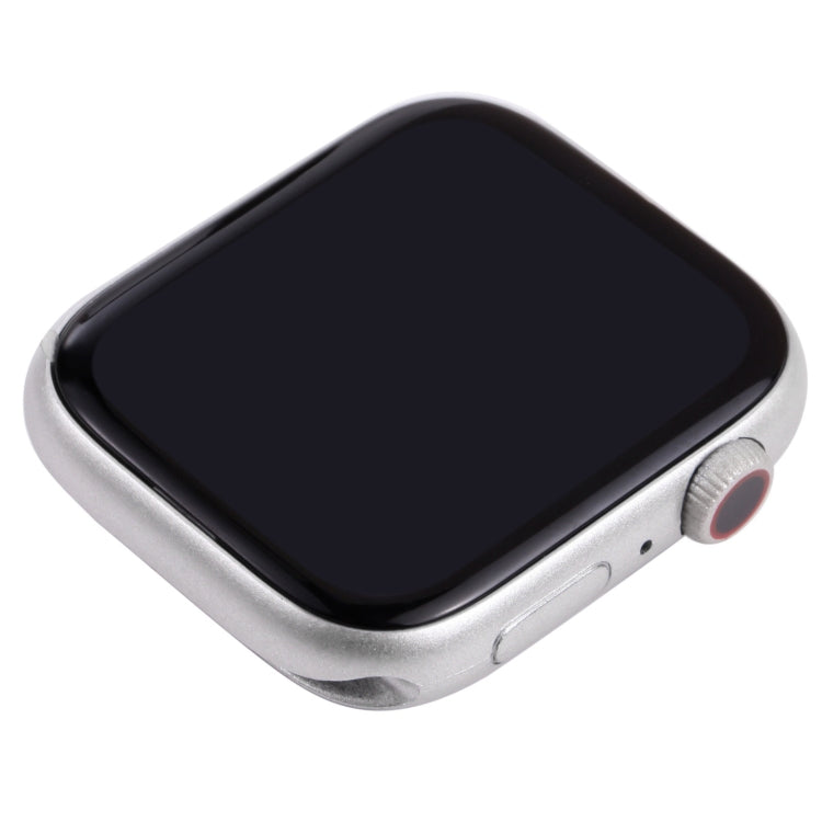 For Apple Watch Series 7 45mm Black Screen Non-Working Fake Dummy Display Model, For Photographing Watch-strap, No Watchband (Silver) - Watch Model by PMC Jewellery | Online Shopping South Africa | PMC Jewellery | Buy Now Pay Later Mobicred