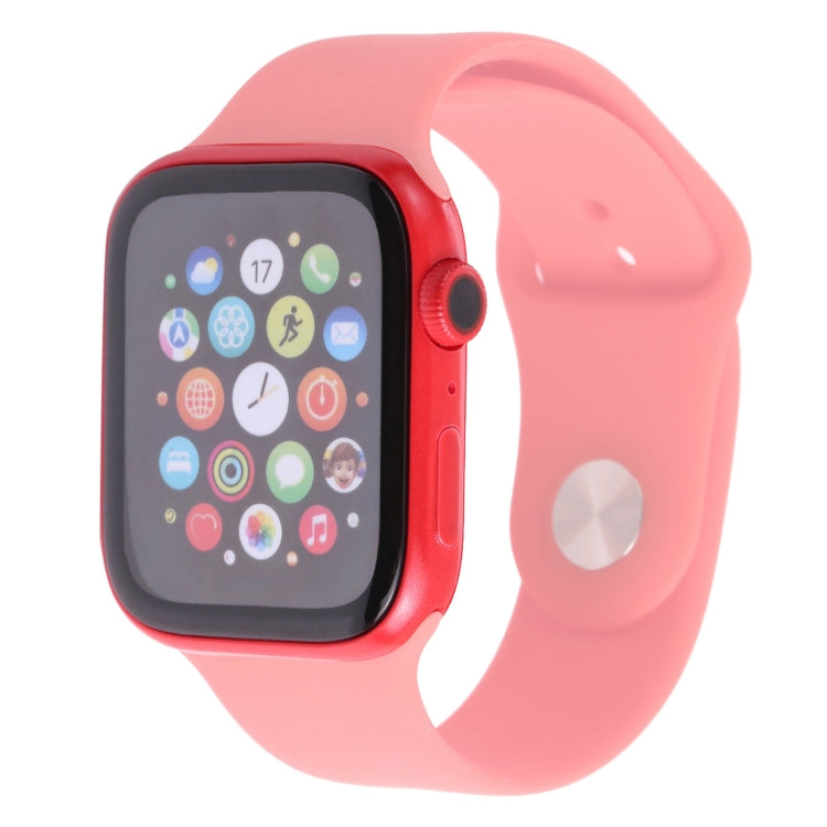 For Apple Watch Series 7 41mm Color Screen Non-Working Fake Dummy Display Model, For Photographing Watch-strap, No Watchband (Red) - Watch Model by PMC Jewellery | Online Shopping South Africa | PMC Jewellery | Buy Now Pay Later Mobicred