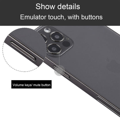 For iPhone 12 Pro Max Black Screen Non-Working Fake Dummy Display Model(Grey) - For iPhone & iPad by PMC Jewellery | Online Shopping South Africa | PMC Jewellery | Buy Now Pay Later Mobicred