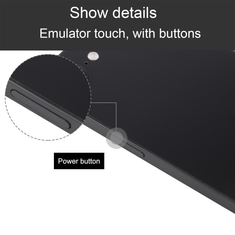 For iPhone 16e Color Screen Non-Working Fake Dummy Display Model (Black) - For iPhone & iPad by PMC TechLife | Online Shopping South Africa | PMC TechLife | Buy Now Pay Later Mobicred