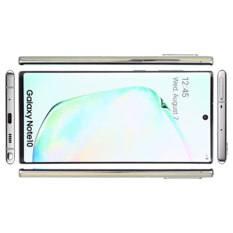 For Galaxy Note 10 Original Color Screen Non-Working Fake Dummy Display Model (Silver) - For Galaxy by PMC Jewellery | Online Shopping South Africa | PMC Jewellery | Buy Now Pay Later Mobicred