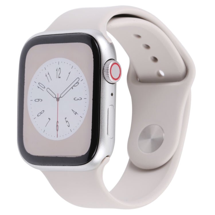 For Apple Watch Series 8 45mm Color Screen Non-Working Fake Dummy Display Model(Starlight) - Watch Model by PMC Jewellery | Online Shopping South Africa | PMC Jewellery | Buy Now Pay Later Mobicred