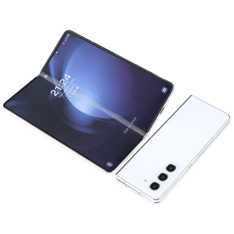 For Samsung Galaxy Z Fold5 Color Screen Non-Working Fake Dummy Display Model (White) - For Galaxy by PMC TechLife | Online Shopping South Africa | PMC TechLife