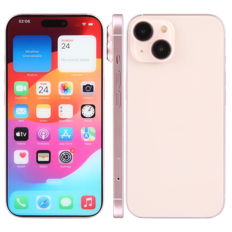 For iPhone 15 Plus Color Screen Non-Working Fake Dummy Display Model (Pink) - For iPhone & iPad by PMC TechLife | Online Shopping South Africa | PMC TechLife