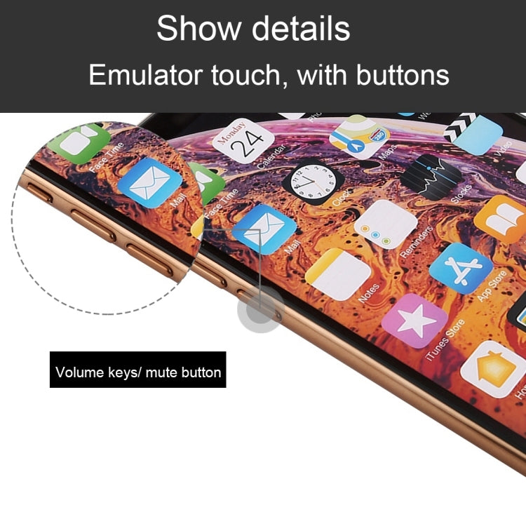 For iPhone XS Color Screen Non-Working Fake Dummy Display Model (Gold) - For iPhone & iPad by PMC TechLife | Online Shopping South Africa | PMC TechLife | Buy Now Pay Later Mobicred