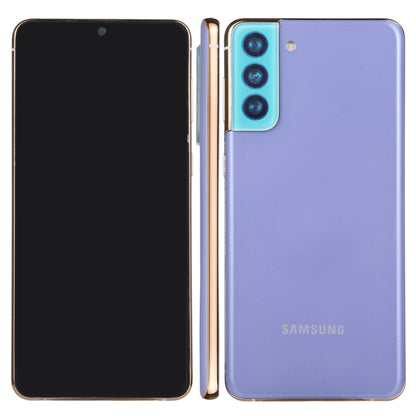 For Samsung Galaxy S21+ 5G Black Screen Non-Working Fake Dummy Display Model (Purple) - For Galaxy by PMC Jewellery | Online Shopping South Africa | PMC Jewellery | Buy Now Pay Later Mobicred