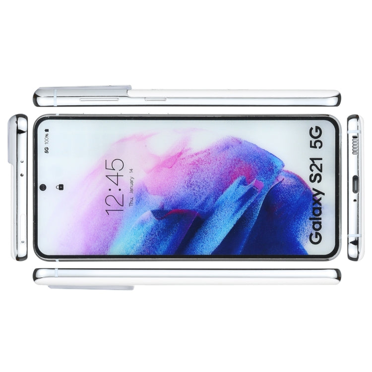 For Samsung Galaxy S21 5G Color Screen Non-Working Fake Dummy Display Model (White) - For Galaxy by PMC Jewellery | Online Shopping South Africa | PMC Jewellery | Buy Now Pay Later Mobicred