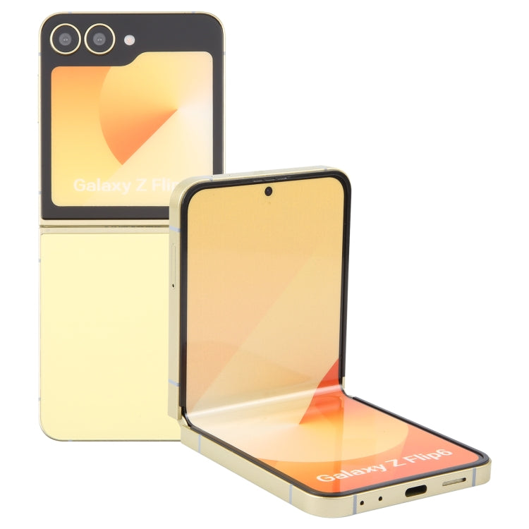 For Samsung Galaxy Z Flip6 Color Screen Non-Working Fake Dummy Display Model (Yellow) - For Galaxy by PMC Jewellery | Online Shopping South Africa | PMC Jewellery | Buy Now Pay Later Mobicred