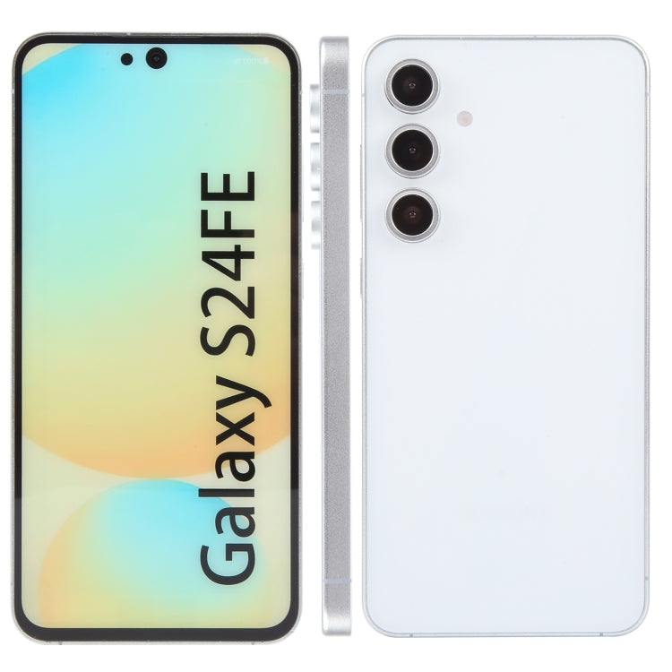 For Samsung Galaxy S24 FE 5G Color Screen Non-Working Fake Dummy Display Model (White) - For Galaxy by PMC TechLife | Online Shopping South Africa | PMC TechLife | Buy Now Pay Later Mobicred