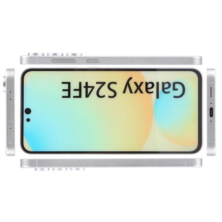 For Samsung Galaxy S24 FE 5G Color Screen Non-Working Fake Dummy Display Model (White) - For Galaxy by PMC TechLife | Online Shopping South Africa | PMC TechLife | Buy Now Pay Later Mobicred