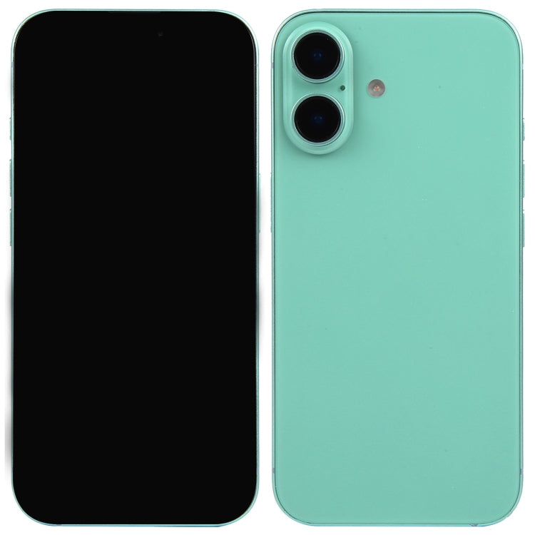 For iPhone 16 Black Screen Non-Working Fake Dummy Display Model (Teal) - For iPhone & iPad by PMC Jewellery | Online Shopping South Africa | PMC Jewellery | Buy Now Pay Later Mobicred