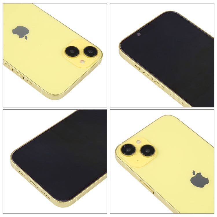 For iPhone 14 Plus Black Screen Non-Working Fake Dummy Display Model (Yellow) - For iPhone & iPad by PMC Jewellery | Online Shopping South Africa | PMC Jewellery | Buy Now Pay Later Mobicred