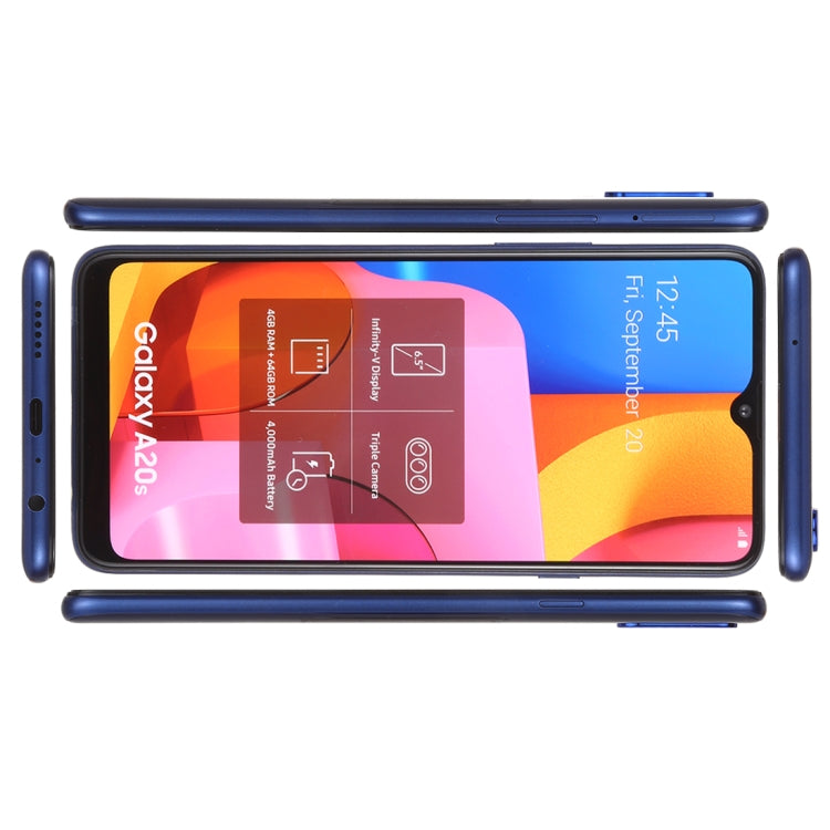 For Galaxy A20s Original Color Screen Non-Working Fake Dummy Display Model (Dark Blue) - For Galaxy by PMC Jewellery | Online Shopping South Africa | PMC Jewellery | Buy Now Pay Later Mobicred