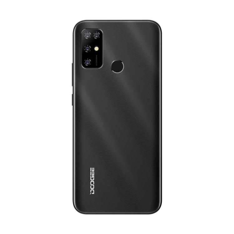 [HK Warehouse] DOOGEE X96, 2GB+32GB, Quad Back Cameras, 5400mAh Battery,  Face ID& Fingerprint Identification, 6.52 inch Android 11 GO SC9863A Octa-Core 28nm up to 1.6GHz, Network: 4G, Dual SIM(Black) - DOOGEE by DOOGEE | Online Shopping South Africa | PMC Jewellery | Buy Now Pay Later Mobicred