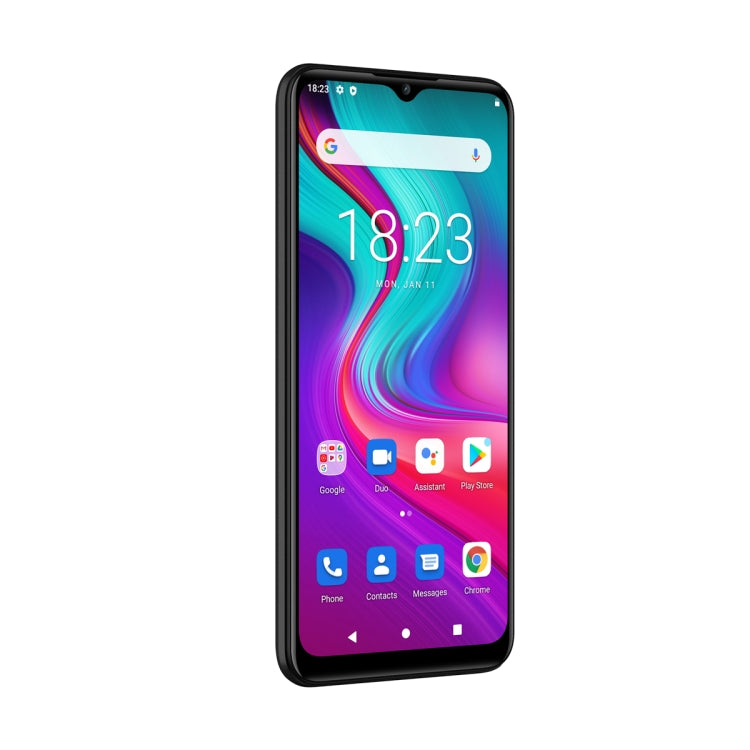 [HK Warehouse] DOOGEE X96, 2GB+32GB, Quad Back Cameras, 5400mAh Battery,  Face ID& Fingerprint Identification, 6.52 inch Android 11 GO SC9863A Octa-Core 28nm up to 1.6GHz, Network: 4G, Dual SIM(Black) - DOOGEE by DOOGEE | Online Shopping South Africa | PMC Jewellery | Buy Now Pay Later Mobicred